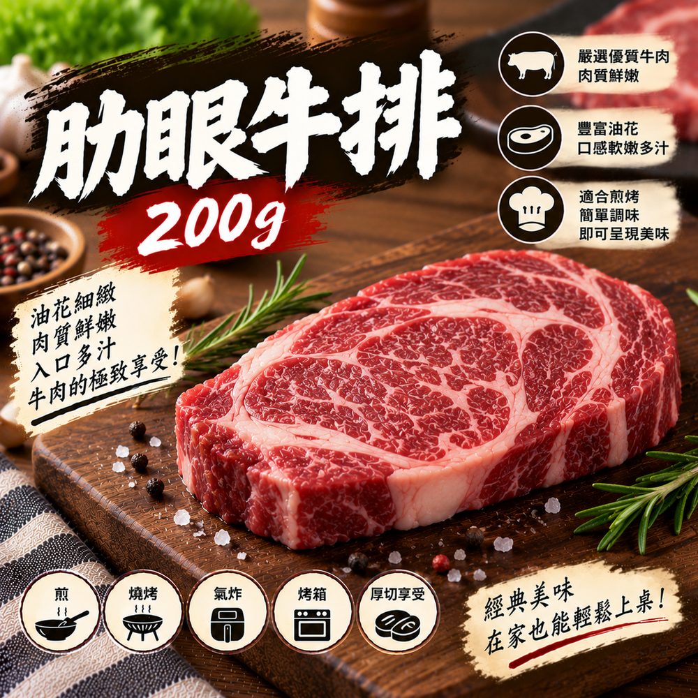 肋眼牛排 200g
