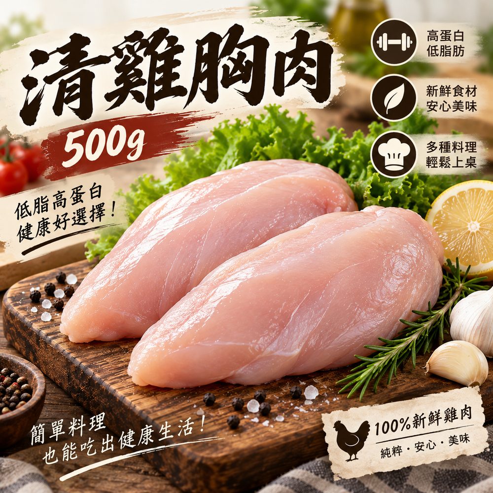 清雞胸肉 500g