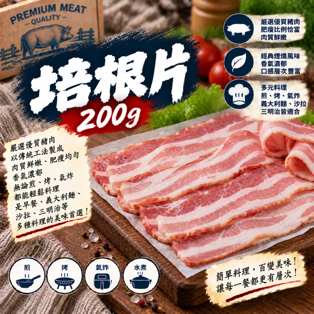 培根片 200g